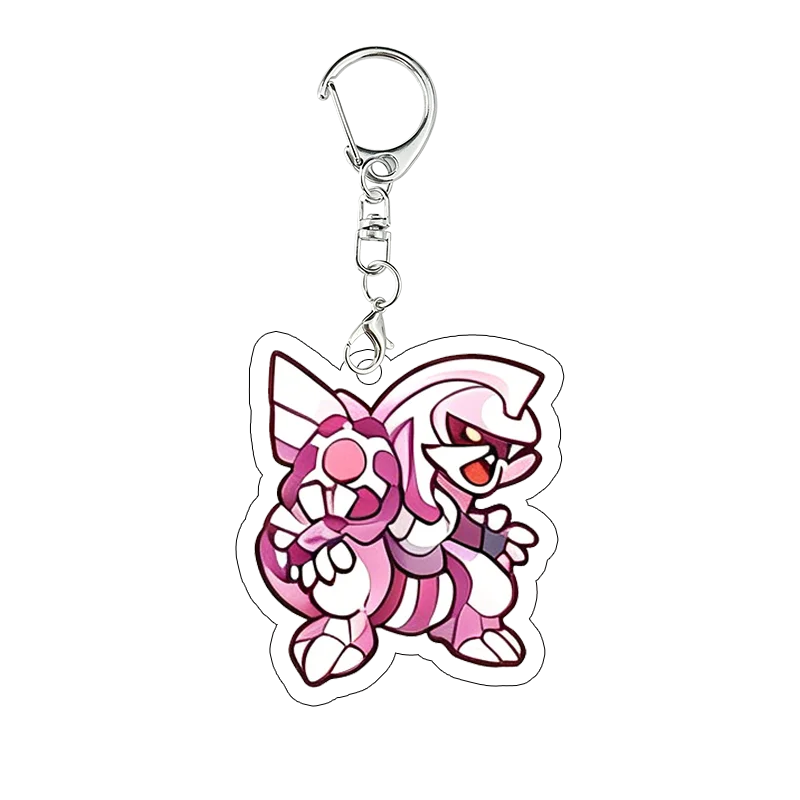 Mewtwo Acryl-Schlüsselanhänger Suicune Ho Oh Anime Cartoon Cosplay Requisiten Mew Latios Dragonite Gastly Cosplay Requisiten Taschenanhänger Geschenk – Detail 3