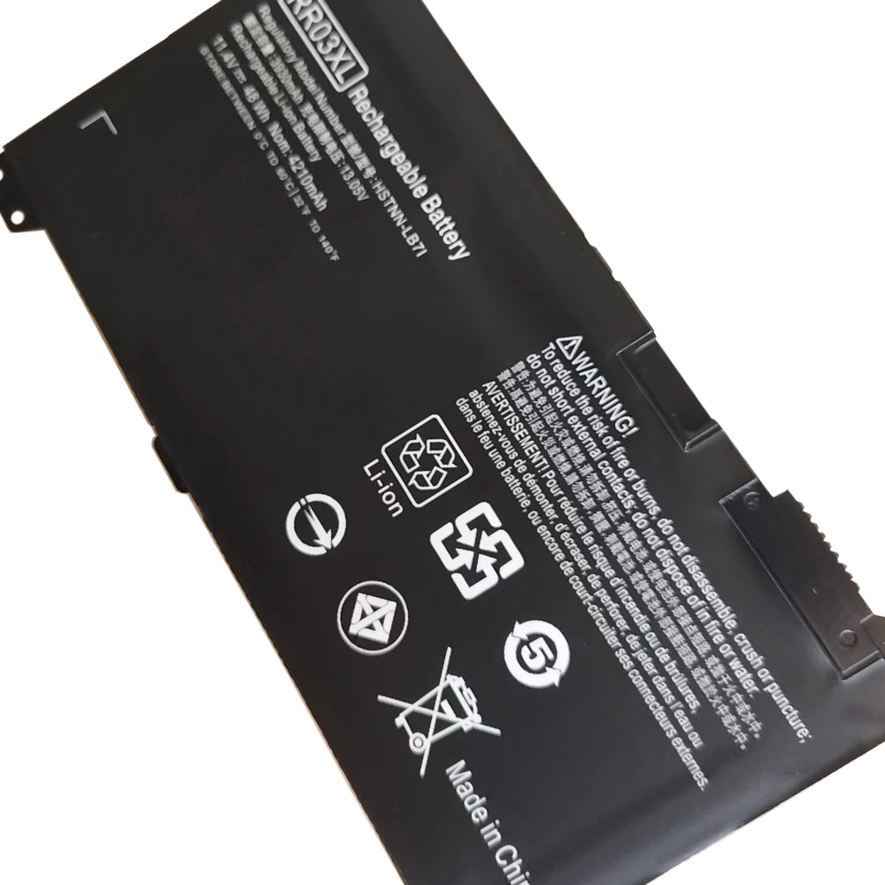 RR03XL pour HP ProPle430 440 450 455 470 G4 G5 HSTNN-PB6W HSTNN-UB7C HSTNN-LB71 851610-850 851477-832 Batterie D'ordinateur Portable 11.4V 48WH