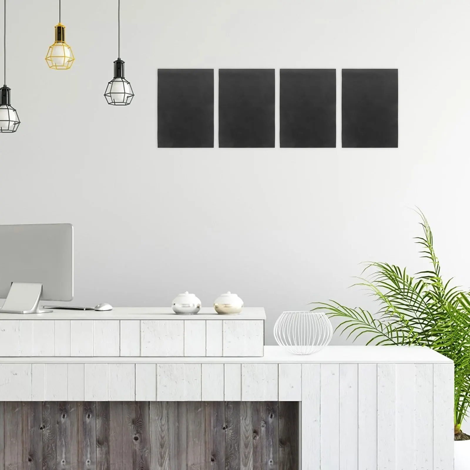 ملصق سبورة سوداء قابل للمسح الجاف مكون من 8 أوراق شارات جدارية قابلة لإعادة الاستخدام للمنزل والمكتب والفصول الدراسية ولوحة رسائل رسم لزجة