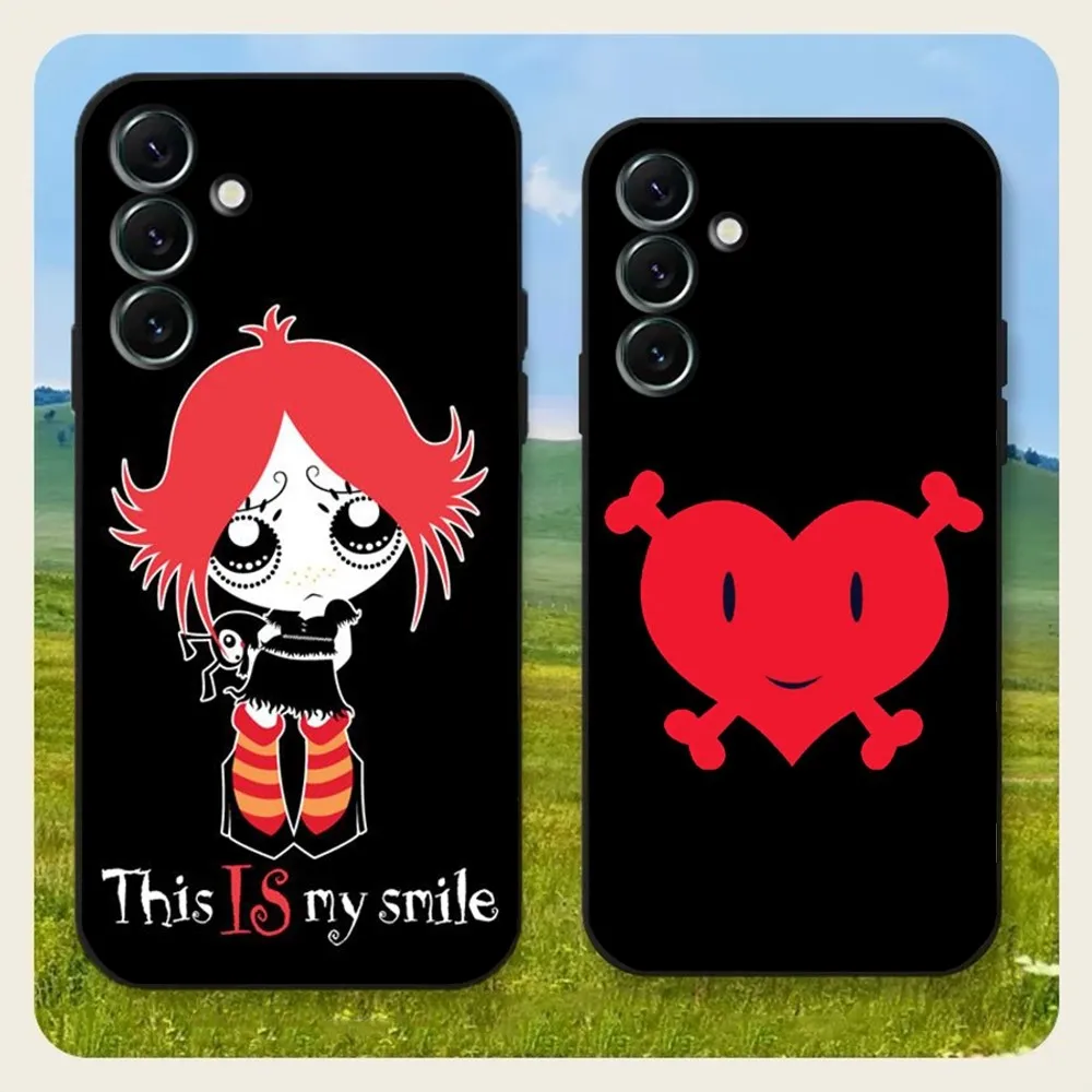 Cute Ruby Gloom Red hair Phone Case For Samsung Galaxy A20,A21s,A22,A31,A32,A52,A53,A72,73,A80,A91Soft Black Cover