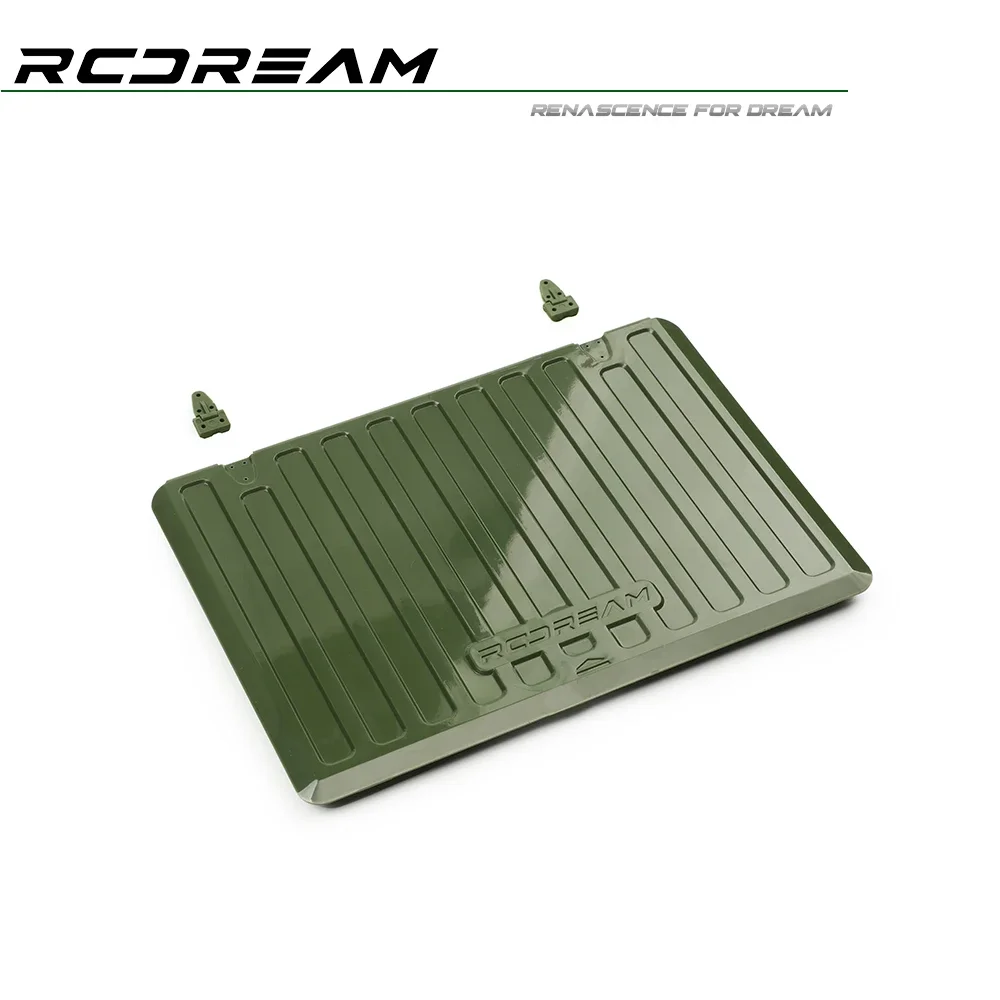 RCDream Bed Cover / Lid for WildDefender RD110 RD90 4Door Pickup TRX4 Defender Upgrade Option Parts #D1CDP1