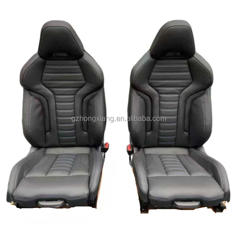 

Applicable toFor for M4 G82 Electric Sport Seat PU Leather Upholstery Upgrade with Customized Logo for G82/G83 Models
