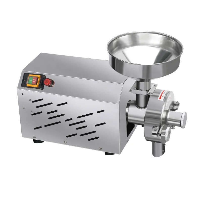 

CQ-58 Stainless Steel Grains Grinder 201 Stainless Steel Chinese Medicinal Materials Rhizome Grinder