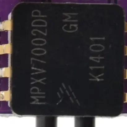 MPXV7002DP Barometric For airspeed Module for APM 2.5 Systems Analog Output 0.5-4.5V Dual Port Design 2kPa Range Purple PCB