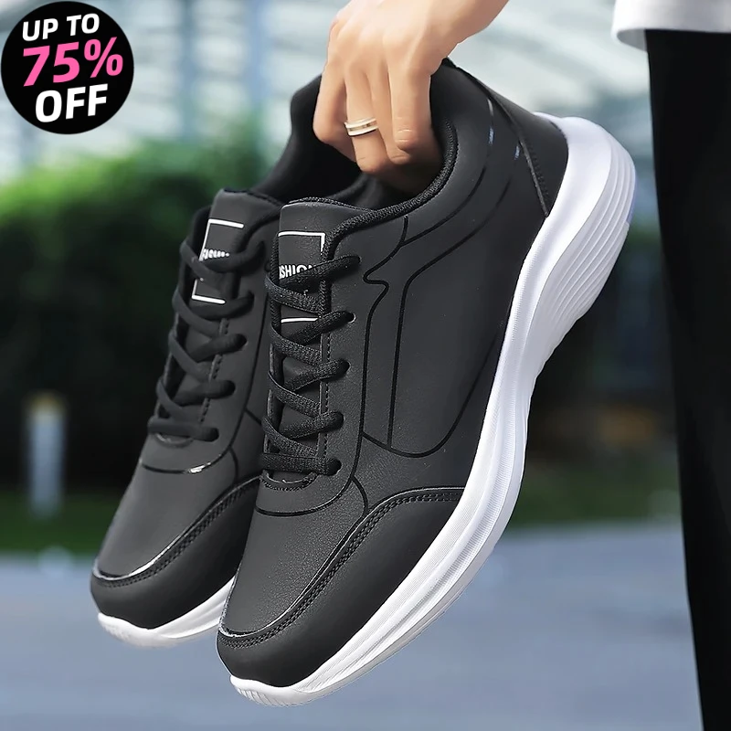 

Новые мужские кроссовки для бега, зимние теплые мужские кроссовки, противоскользящие дышащие мужские прогулочные туфли, мягкая повседневная обувь на шнуровке, легкая обувь