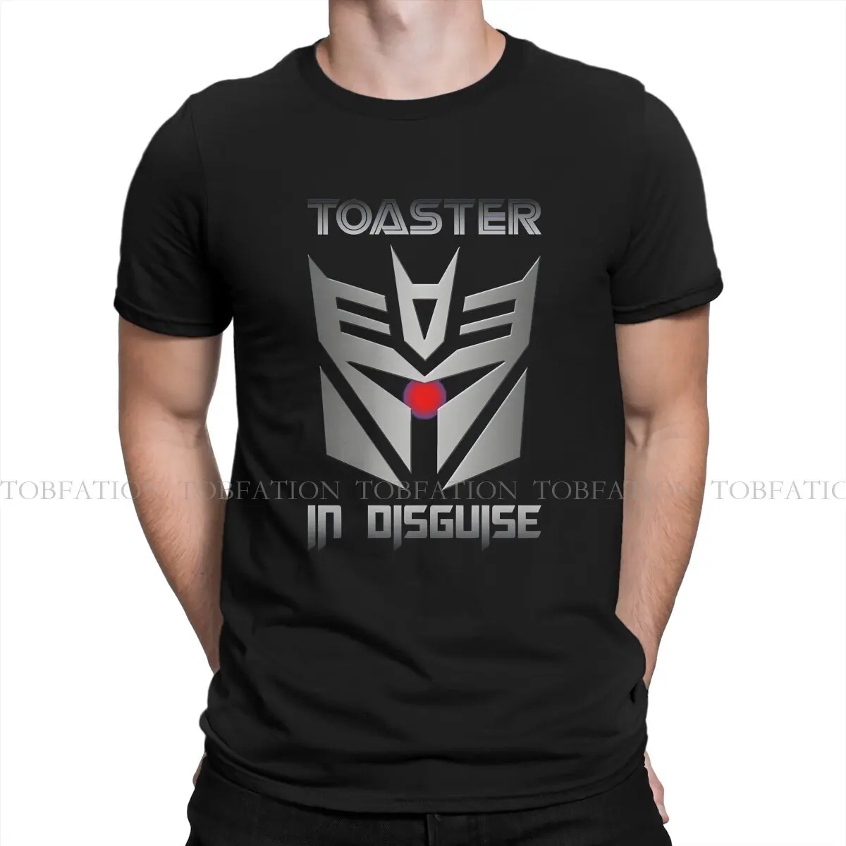 Toaster Cycon TShirt For Men Battlestar Galactica Tops Fashion T Shirt Soft Printed Fluffy Creative Gift