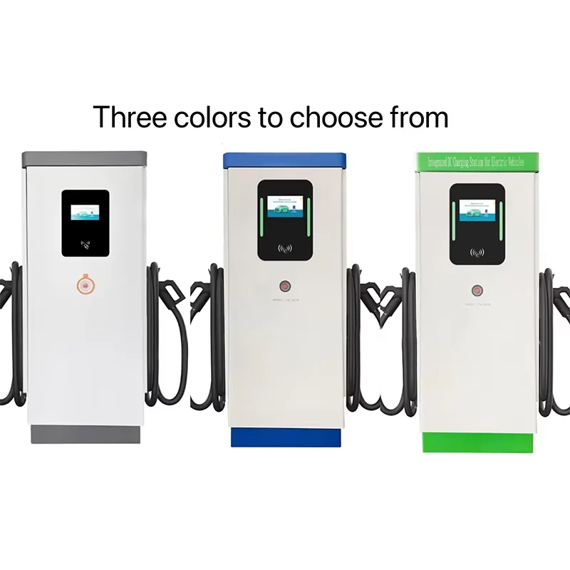 60 80 120KW DC Fast Charging Station For Commercial Use OCPP1.6 CCS2 RFID POS Payment