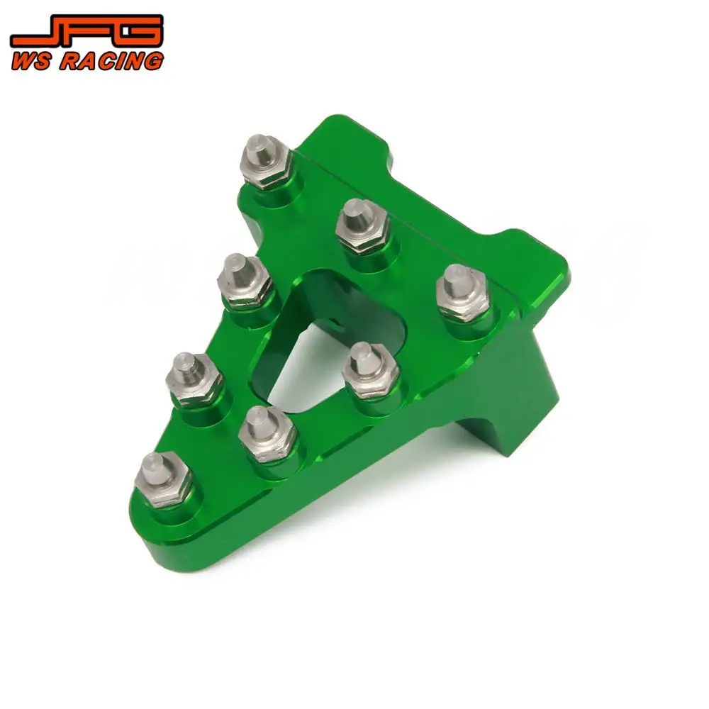 CNC Aluminum Motorcycle Brake Pedal Step Tip For SDG SSR COOLSTER 70 90 107 110 125CC dirt pit bike