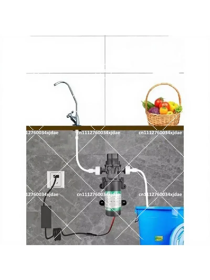 Automatic Water Feeding Bucket, Self-Priming Pump for Handwashing Station, Faucet Pump, Auto Start Stop 15W 30W