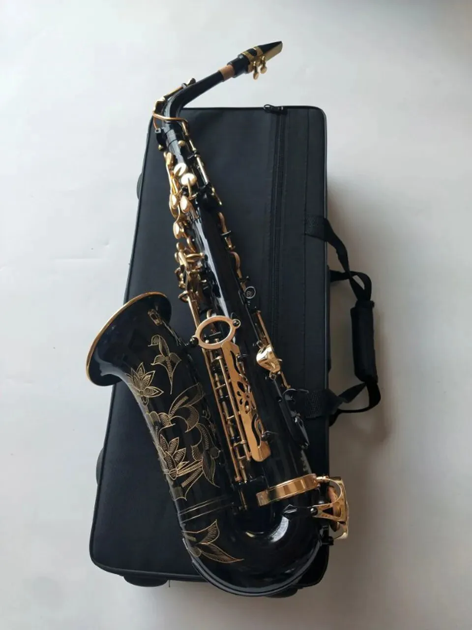 

2026 горячий новый YAS-875EX черный саксофон музыкальный инструмент профессиональный производительность саксофон E Flat