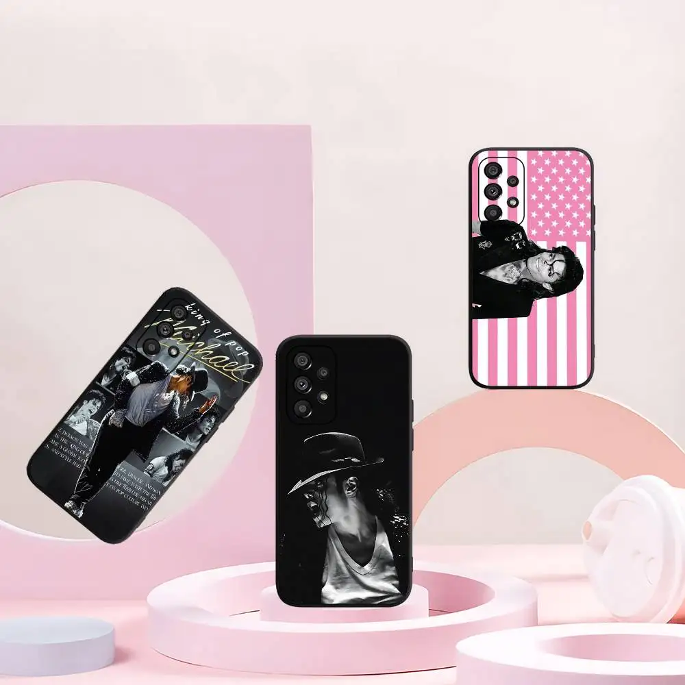 Singer M-Michael J-Jackson Phone Case For Samsung A 52 53 21 32 13 12 71 31 51 40 72 73 70 22 42 50 30 20 21 Shell