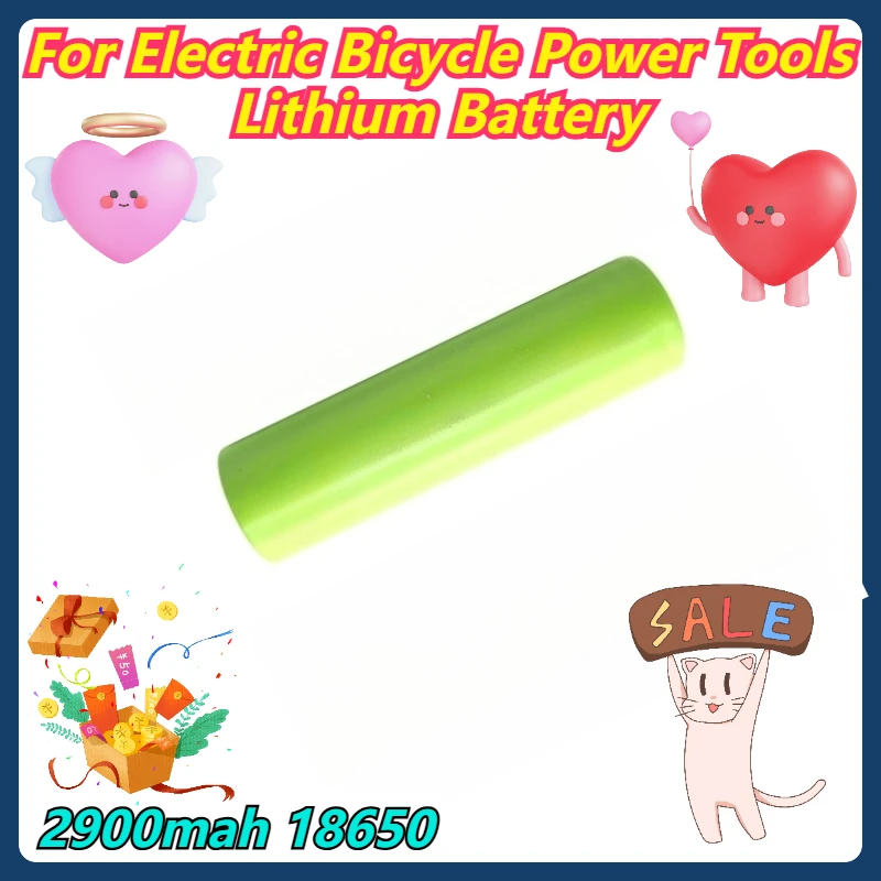2900mah 18650 For Electric Bicycle Power Tools Lithium Battery