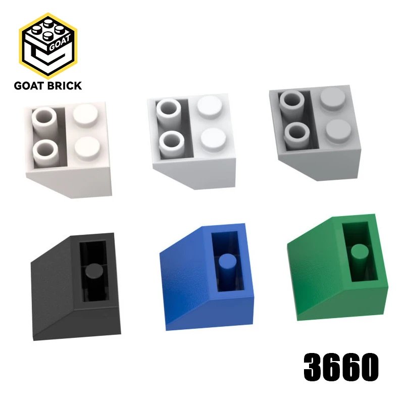 

MOC Assembles Particles 3660 2x2 For Building Blocks Bulk Model Parts DIY Educational Tech Parts Toys