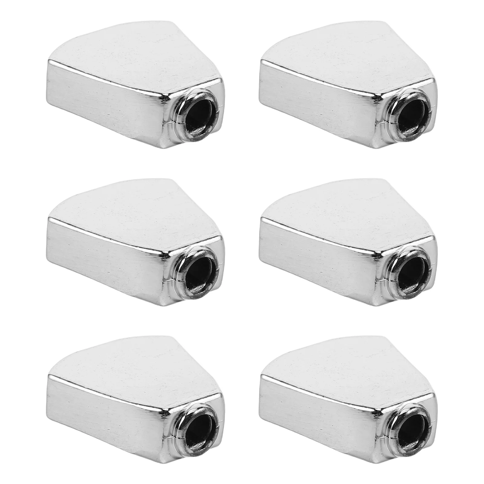 

6pcs Knobs Metal Replacement Control Knobs For Electric Tuning Accessories Beginners Hardware Parts Tuning Pegs Universal