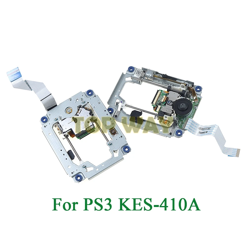 Cabezal láser KES 410A para consola de juegos PS3, KEM-410ACA KEM 410CCA, pastilla de lente láser óptica Bluray con marco, 3 uds.