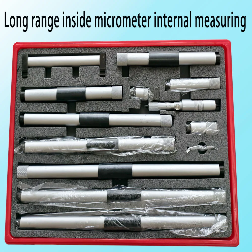 

Внутренний микрометр большого радиуса действия, внутренний диаметр 2500 мм, глубокое, большое, большое, высокоточное, удлинитель с резьбовым соединением