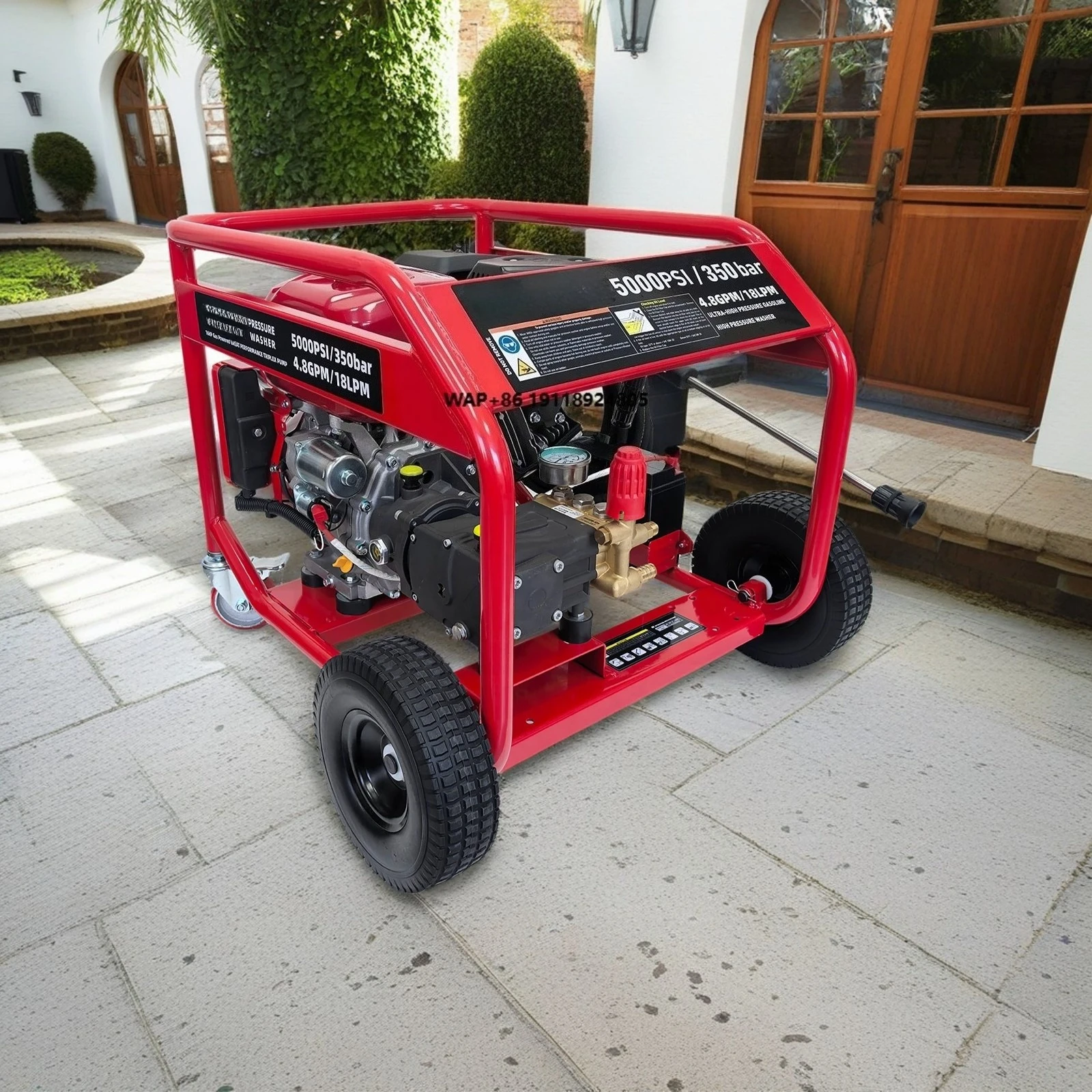 16HP 350bar 5000psi Water Jet Petrol Engine Cleaner Cold Water Hidrolavadora High Pressure Washer