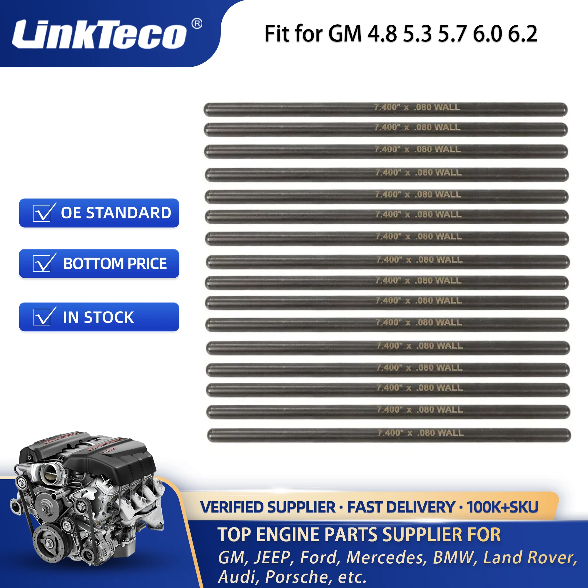 Linkteco محرك المرحلة 4 عمود الحدبات توربو عمود الحدبات عدة ل LS LS1 LS2 LS3 LSX 4.8 5.3 6.0 6.2 211-004 33439155R1 PR7400312-16