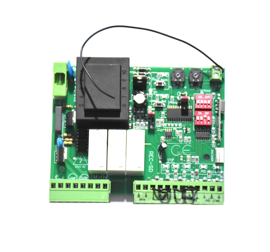 NC gate opener garage door AC220v motor control board unit PCB controller circuit board electronic replacement card soft start