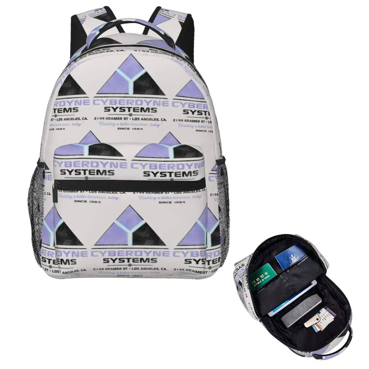

Cyberdyne Systems Building A Better Tomorrow Today Lts Student Backpack School Bag Travel DaypackFashion Bookbag Shoulder Bags