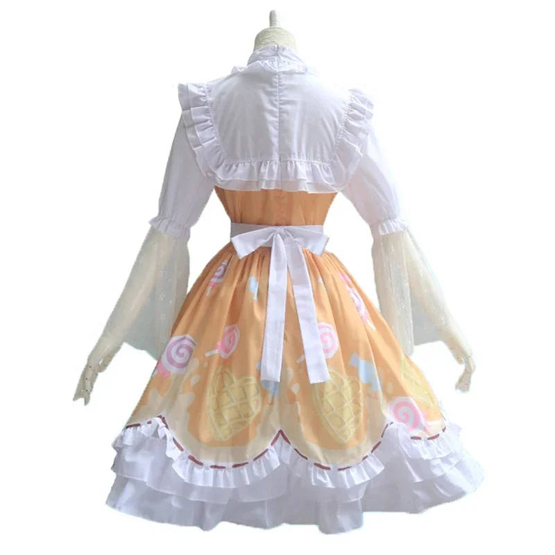 Identity V Cosplay Costume Mechanic Candy Girl Sweetie Lolita Dress Party Daily Full Set MN8