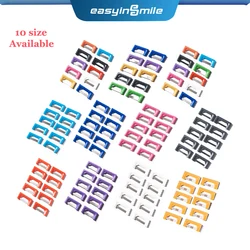 10 Size EASYINSMILE Dental IPR Orthodontics Kit Reciprocating Interproximal Reduction Strips Polish Dentistry Enamel Reduce Saw