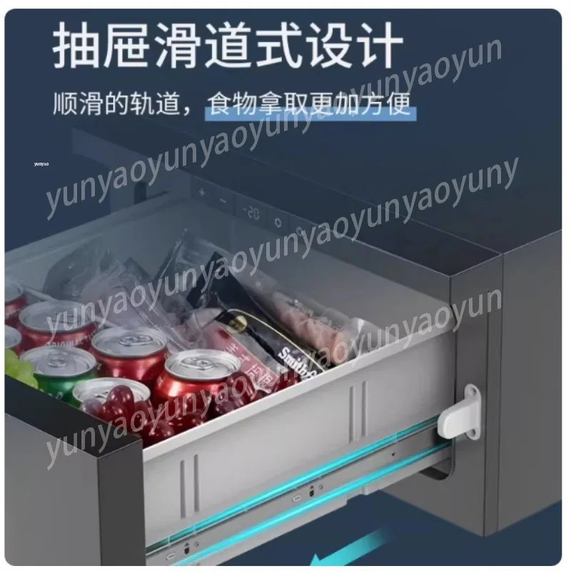 Drawer Type Compressor Refrigerator for Car RV Bus - Quick Cooling Freezing, Energy-Saving, Good for Trips