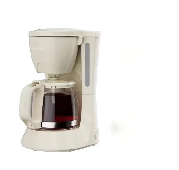 SAPOUDR CM6633 American style coffee machine, hand flushing, household office small all-in-one machine, drip tea maker,