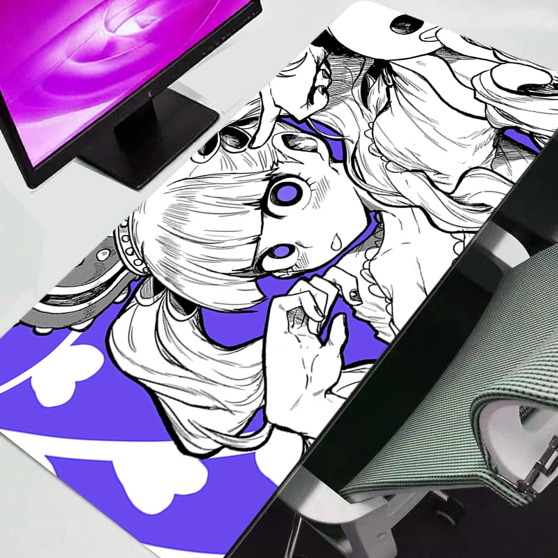 

Computer Varmilo Keyboard Mouse Pad One Piece Anime Gaming Accessories Table XXL Gamer Carpet Desk Mat Mousepad Anime