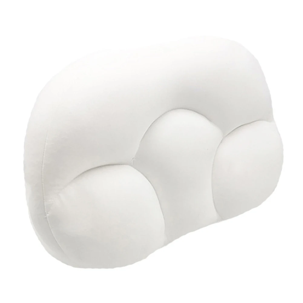 Ergonomic Super Soft Egg Pillow Breathable Neck Support Groove Design Sleep Pillow Home Outdoor Camping Neck Pillow Cushion