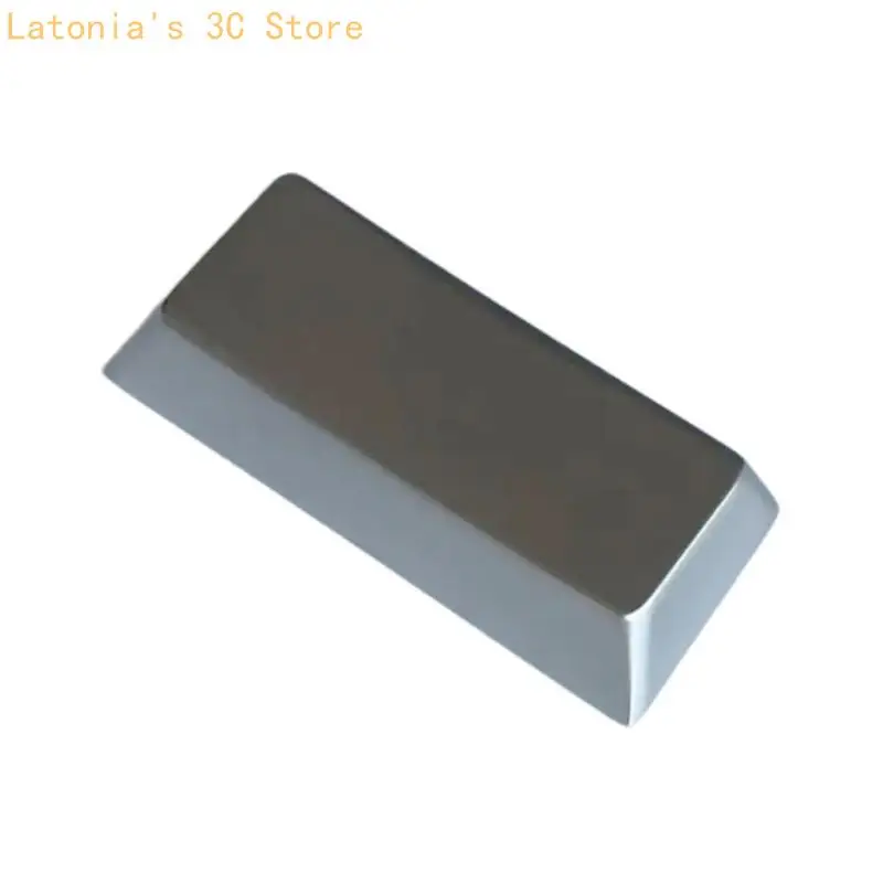 Metalltastenkappe Silber Gold glänzend Original Zinklegierung Tastenkappen für mechanische Tastaturen X3UB – Detail 3