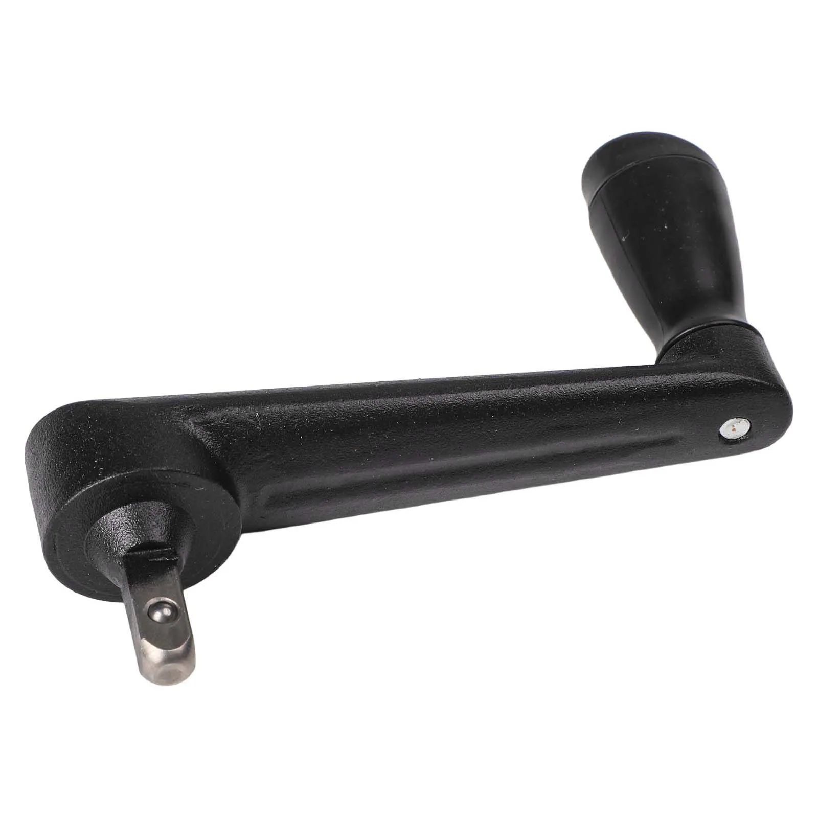 

Easy Installation Handle Aluminum Crank Handle Long-lasting Use Versatile Use 2.2 Inches Wide Black Color Compact Size