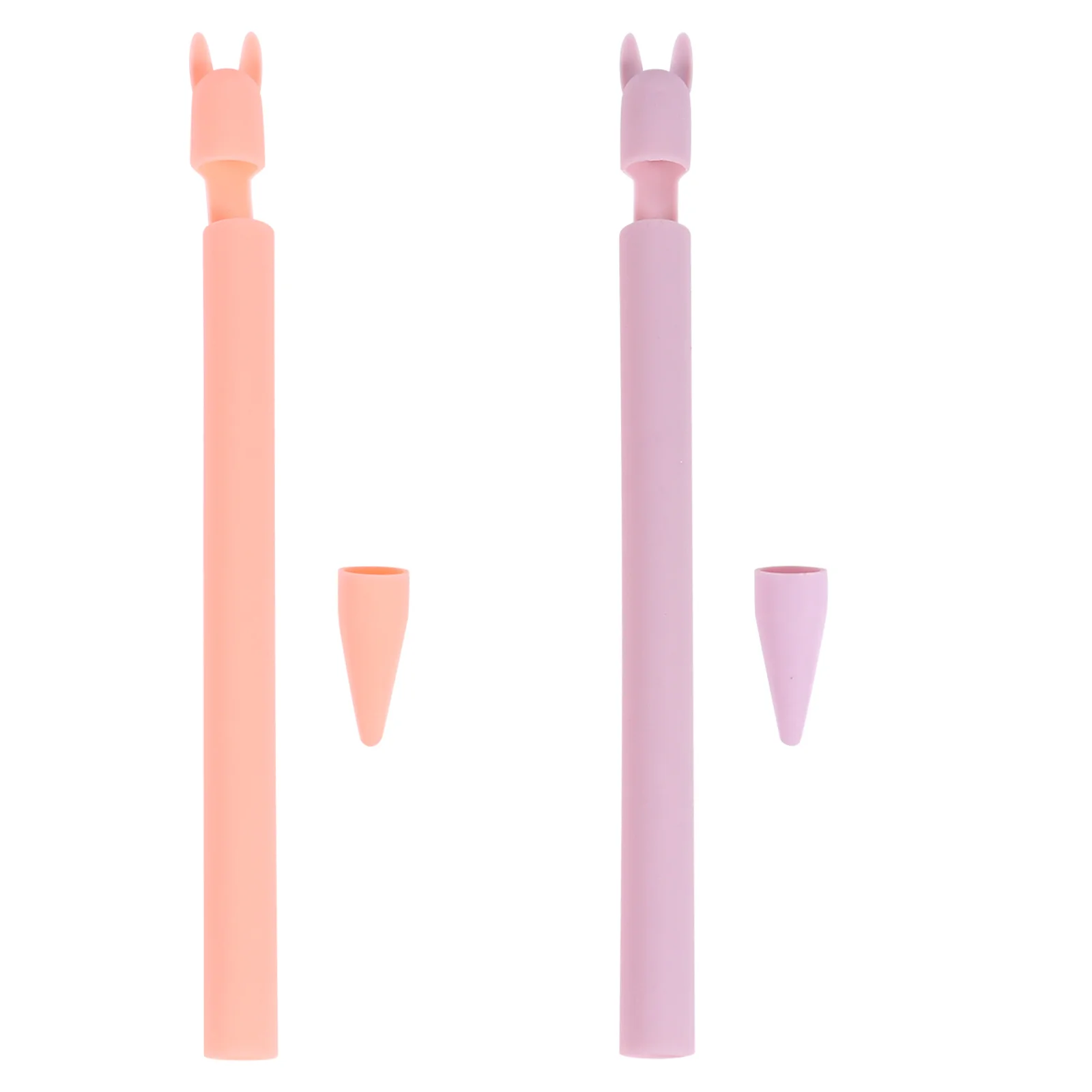 2Pcs Bleistift Stylus Stift Schutzhülle Silikon Hülse Abdeckung Stoßfest Anti-Slip Fall Halter Stylus Zubehör