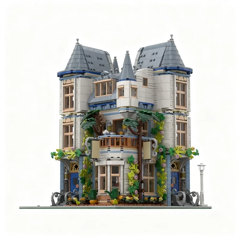 

NEW 3009PCS City Selling Street View Corner Castle Model DIY Creative Ideas Display Assembly Building Blocks Birthday Gift 42638