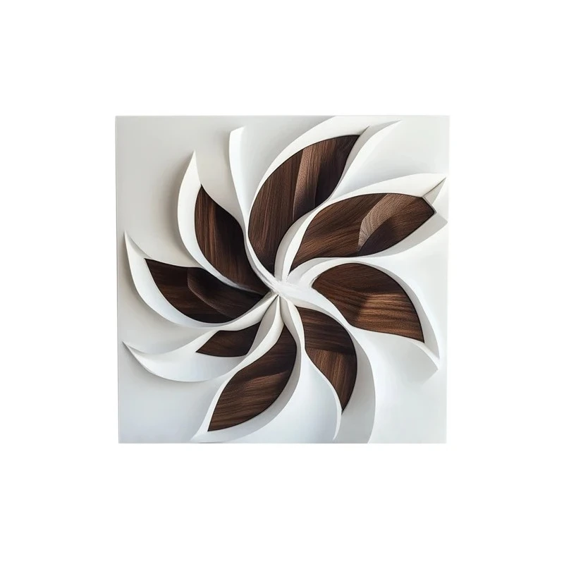 

Современная абстрактная резьба по дереву, картина для гостиной, высококачественная трехмерная картина ручной работы для входа