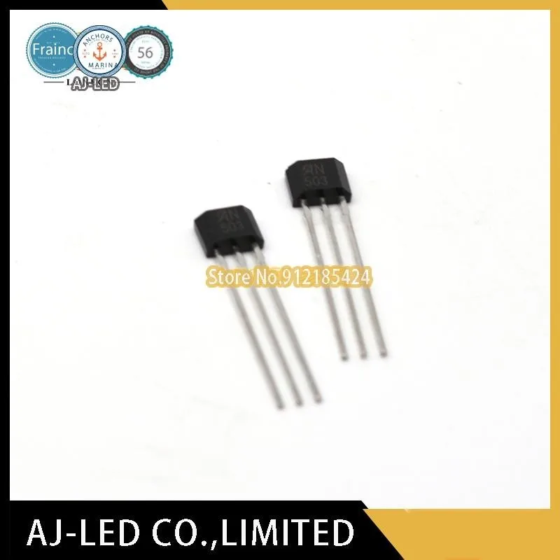 10pcs/lot UGN3503UA Linear Hall element Hall sensor Mark:503 DIP TO-92S new