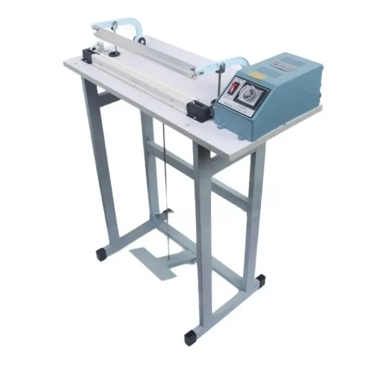 Foot-pedal sealing machine Film plastic bag heat sealing machine Small shrink film sealing and cutting machine
