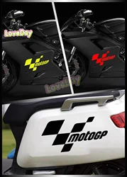 2PCS Funny Racing Motorcycle Sticker MOTO GP Vinyl Waterproofing Motorcycle Helmet Decoration Decal Racing Accessorie