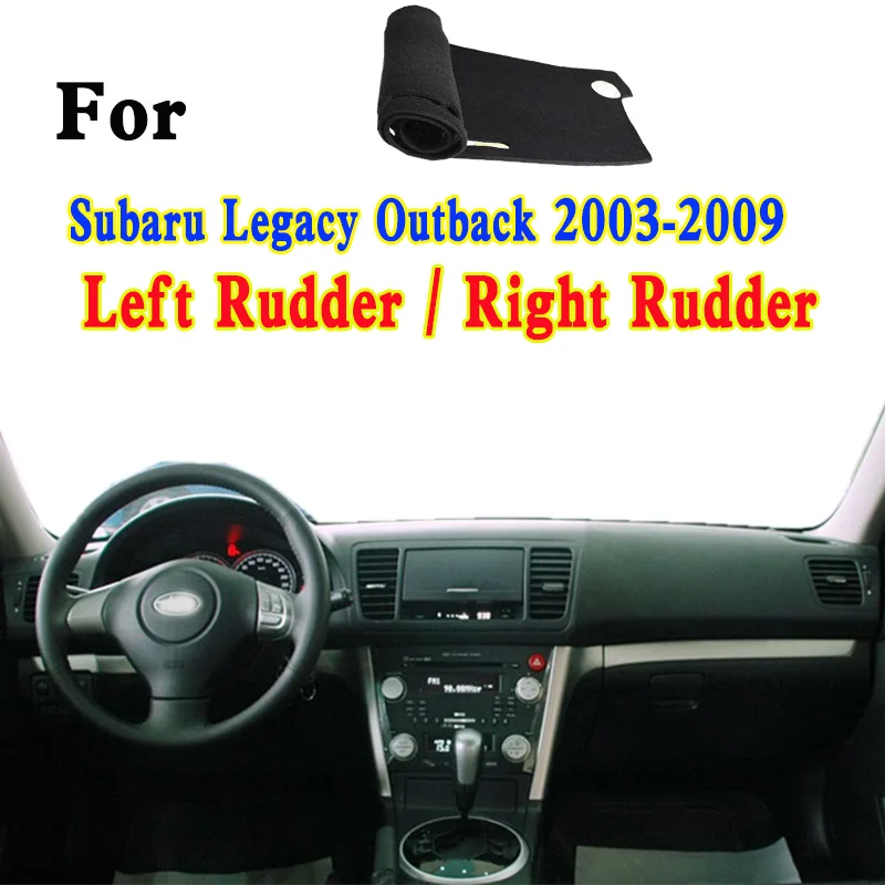 For Subaru Legacy BP5 Outback BL5 BP9 Car-Styling Dashmat Dashboard Cover Instrument Panel Insulation Sunscreen Protective Pad