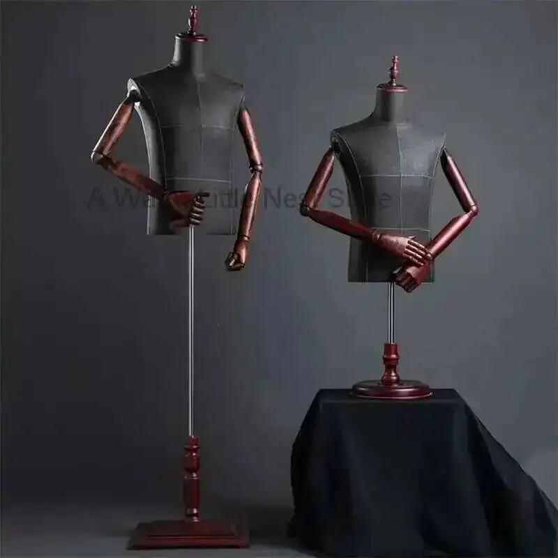 

for Male Mannequins Men's Props Clothing Body Store men's Body Display Rack Upper Body Suit Dress Window Dummy Mannequin Doll Z