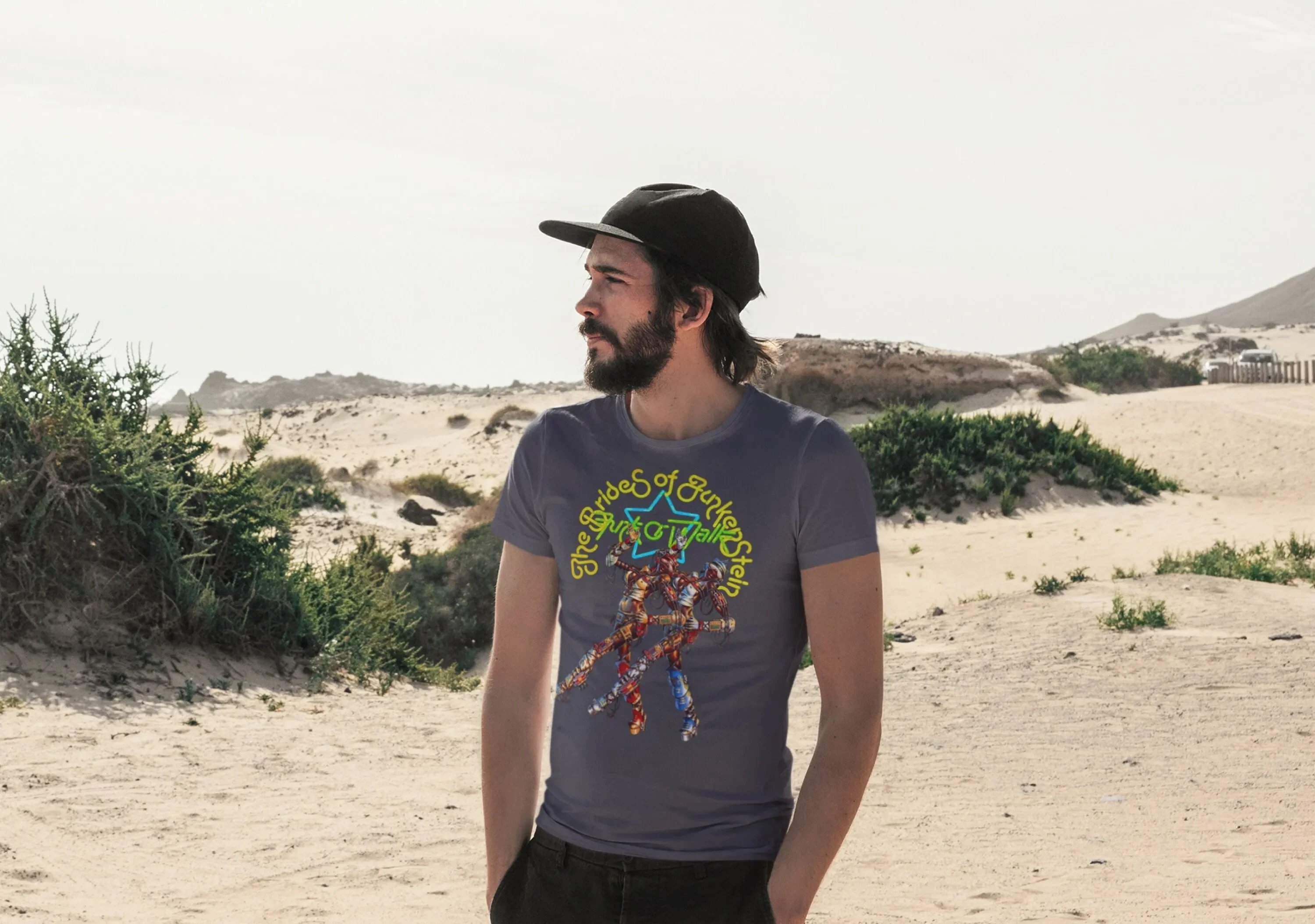 Camiseta Vintage de banda de Rock, Funk de los años 70, reproducción de las novias de Funkenstein, estampado de Disco Soul, música Pop