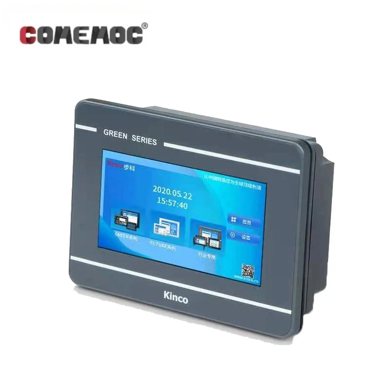 Kinco IoT MK070E-33DT HMI PLC All in One 7 Inch Touch Screen with Programmable Controller Integrated Panel Support Remote