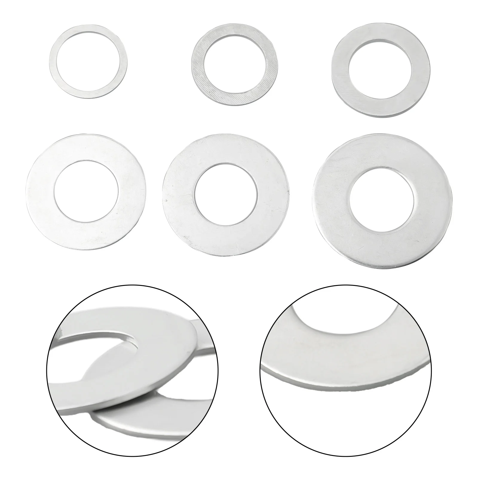 6 stücke Adapter Unterlegscheibe Kreissäge Klinge Reduzierung Ringe Umwandlung Ring Trennscheibe Blende Dichtung Innen Loch Adapter Ring