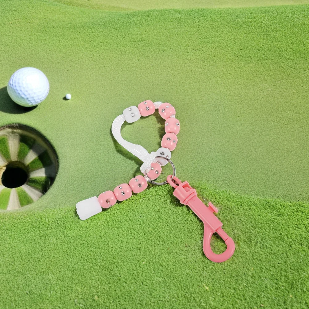 

1Pair Golf Score Counter Clicker Beaded Wrist Wear Durable Plastic Tracker for Women Practice Competitions Golf Score Indicator