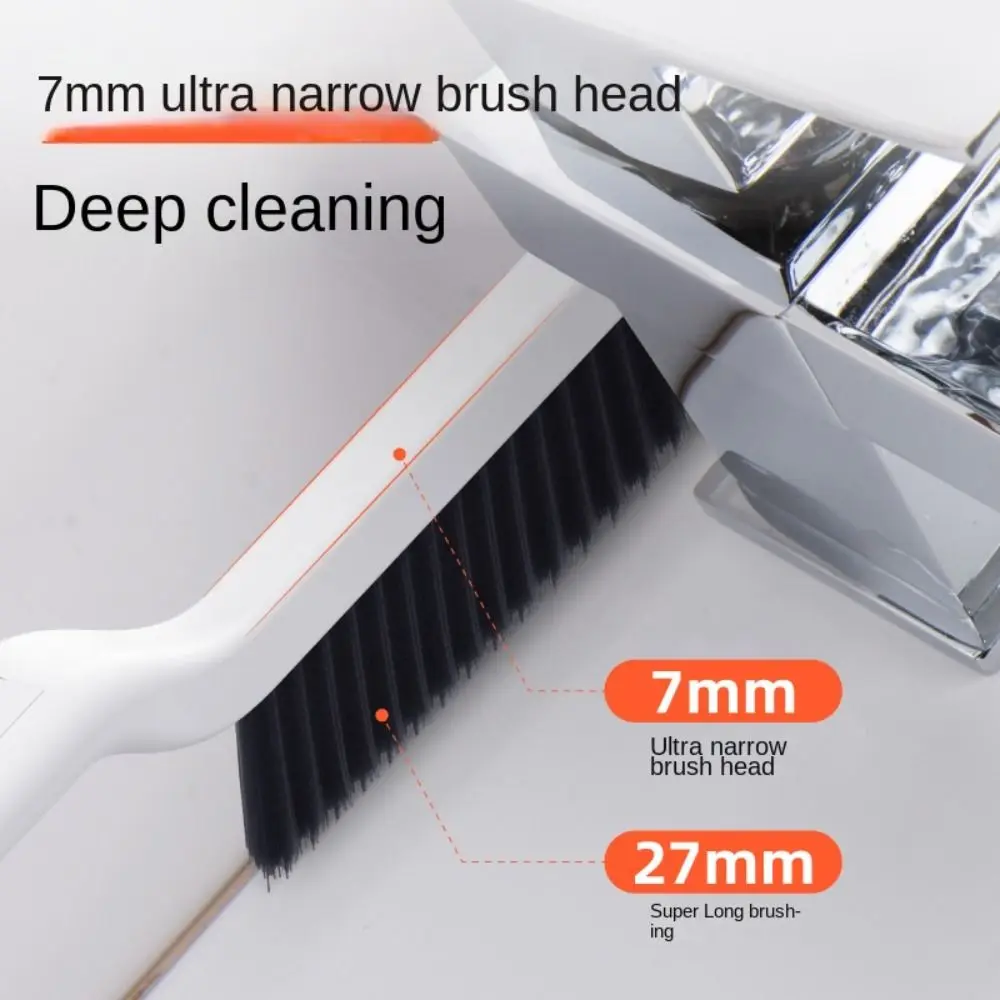Long Handle Crevice Cleaning Brush Cleaning Tool Dust Brush Gap Cleaning Brush Plastic Cleaner Scrub Brush Kitchen