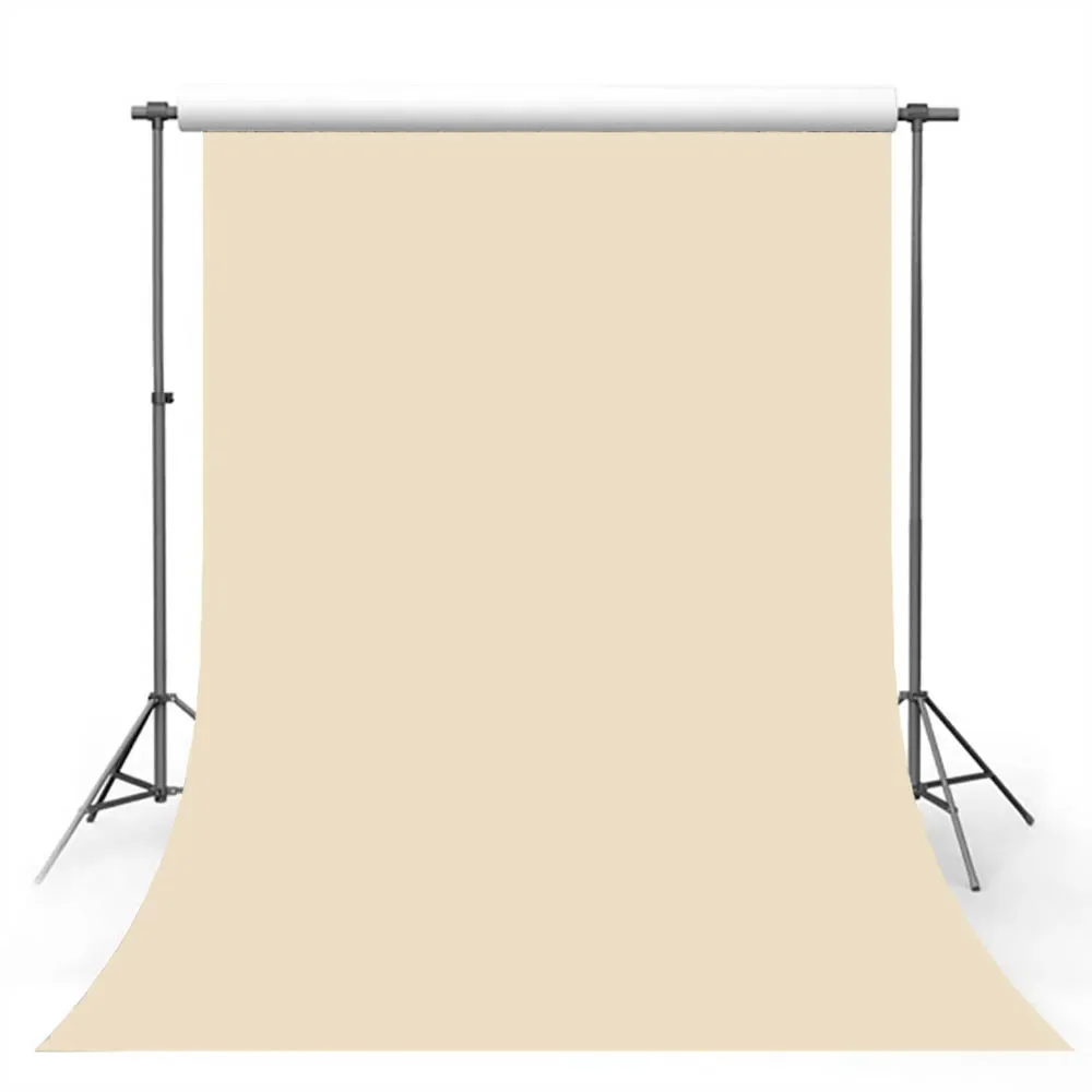 Beige Photography Backdrop Solid Color Photo Portrait Background For Photographers Studio Background Decoration Props Banner