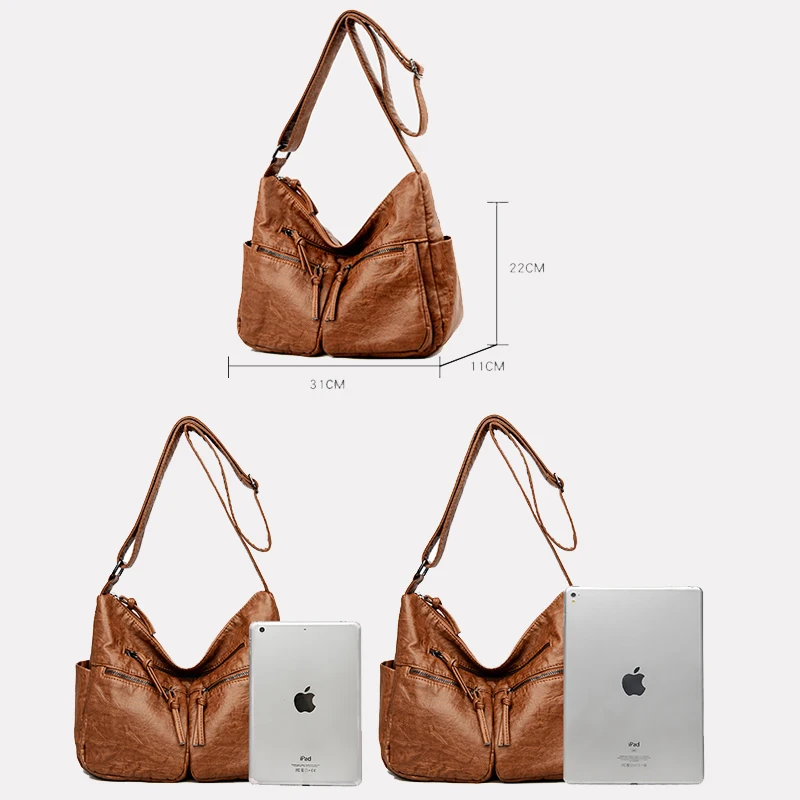 High Quality Leather Luxury Handbags Women Bags Designer Shoulder Crossbody Bags for Women 2024 New Bolsa Feminina Sac A Main