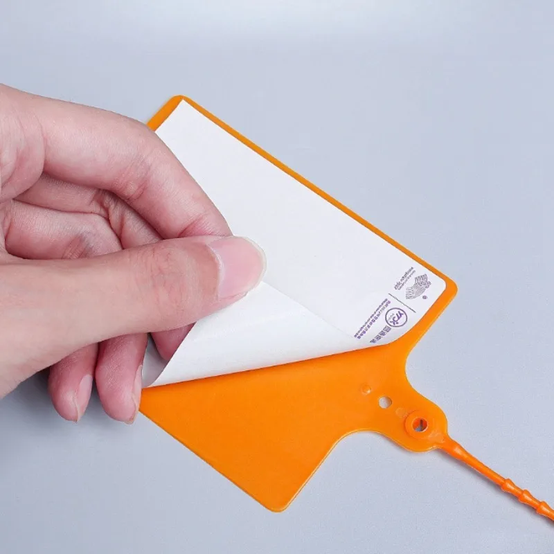 100pcs Plastic Tags Straps with Label Cable Management Zip Ties Self-locking Cable Tie Loop Buckle Writable Marker BlankTags