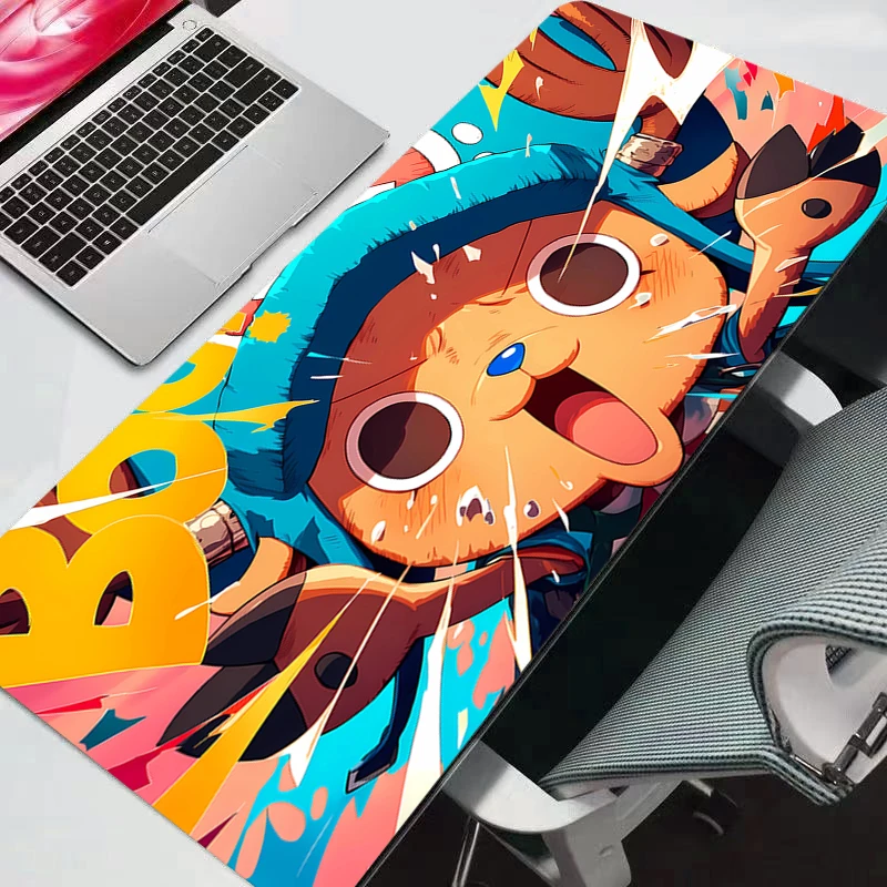 Mouse Pad Gaming Accessories PC Gamer alfombrilla Big Computer Desk Mat Laptop Varmilo Keyboard One Piece Mousepad anime - view 2