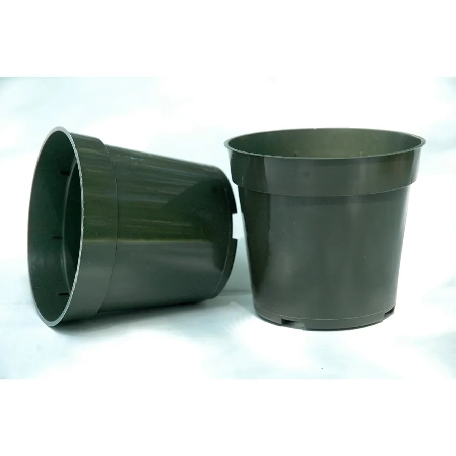 

4 Inch Standard Plastic Pots for Plants Cutting and Seedlings 30 Pack